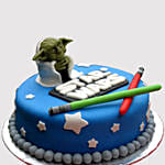 Star Wars Yoda Black Forest Cake