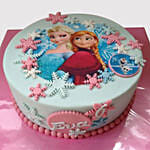 The Disney Frozen Vanilla Cake