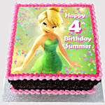 Tinker Bell Truffle Photo Cake