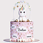 World Of Unicorn Butterscotch Cake