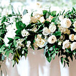 White Floral Table Arrangement