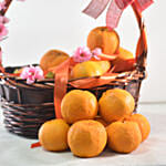 Bright Oranges Care Basket