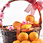 Bright Oranges Care Basket