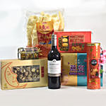 Wine & Exotic Treats New Year Gift Hamper