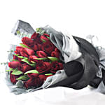 Gracefully Yours Roses & Tulips Bouquet