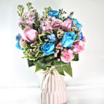 Vibrant Love Floral Vase
