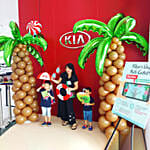 Decorative Balloon Palm Tree Sculpture