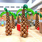 Decorative Balloon Palm Tree Sculpture