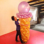 Decorative Ice Cream Balloon Sculpture