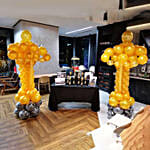 Decorative Oscars Balloon Sculpture