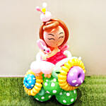 Decorative Princess Balloon Sculpture