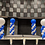 Multicolour Balloon Pillars