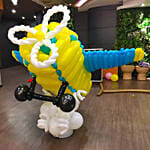 Decorative Balloon Aeroplane Display Medium