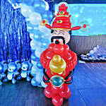 Festive God of Wealth Balloon Sculpture- 1.5 Meters
