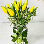 10 Tulips With Greeting Card