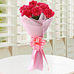 Pink Beautiful Carnations Bouquet