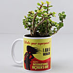Jade plant in specail womens day Mug