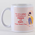 Strength Beauty Women Day Mug
