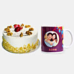 coffee Cake and Personalised Mug