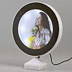 Money Plant With Personalised Magic Led Mirror
