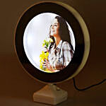 Jade Plant With Personalised Magic Led Mirror