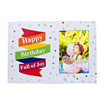Personalised Happy Birthday Photo Frame