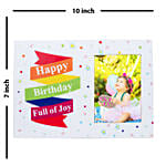 Personalised Happy Birthday Photo Frame