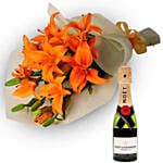 Bright Side Of Life with Moet Champagne 200ml