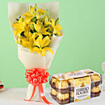 Sunshine with Ferrero Rocher