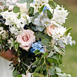 Heavenly Mixed Flowers Bridal Bouquet