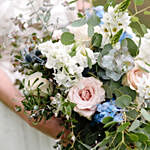 Heavenly Mixed Flowers Bridal Bouquet