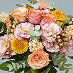 Vibrant Mixed Flowers Bridal Bouquet