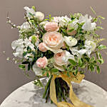 Delightful Mixed Flowers Bridal Bouquet