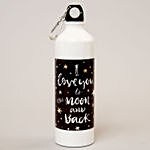 Love You To The Moon Water Bottle