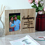 Personalised Anniversary Engraved Frame