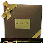 Chocolate Cake With Happy Birthday Chocolate 9pcs