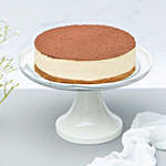 Tiramisu Cake With Personalised Birthday Photoframe