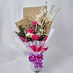 Classic Mixed Flowers Wrapped Bouquet