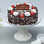 Appetizing Black Forest Cake For Anniversary