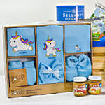 Soft Toy Assorted Puree Baby Hamper