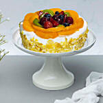 Fruit Cake with Bonsai Plant