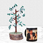 Green Wish Tree with Personalised Magical Mug