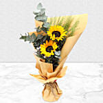 Bouquet Of Sunshine with Ferrero Rocher