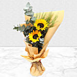 Bouquet Of Sunshine with Greeting Card
