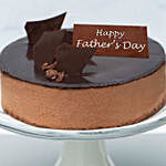 Irresistible Crunchy Fathers Day Chocolate Cake