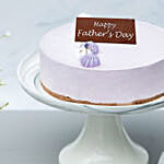 Lavender Cream Cake For Fathers Day