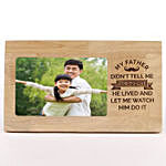 Personalised Photo Frame For Dad