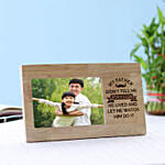 Personalised Photo Frame For Dad