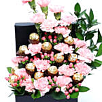 Affairs Of Hearts Arrangement With Teddy Bear