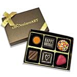 Affairs Of Hearts Arrangement With Birthday Chocolate